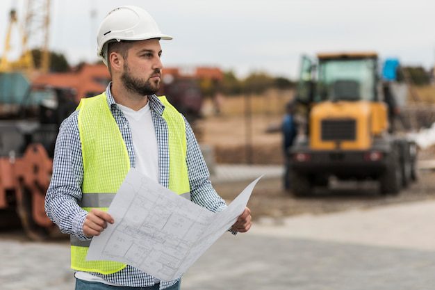 Contractors working on a construction site in New Zealand