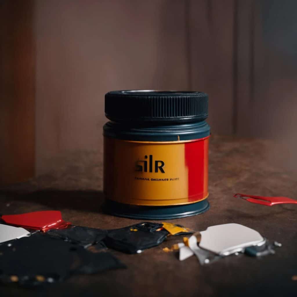 paint drips using a rubber band