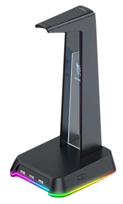 RGB Gaming - Vertical Headphone Stand - Black