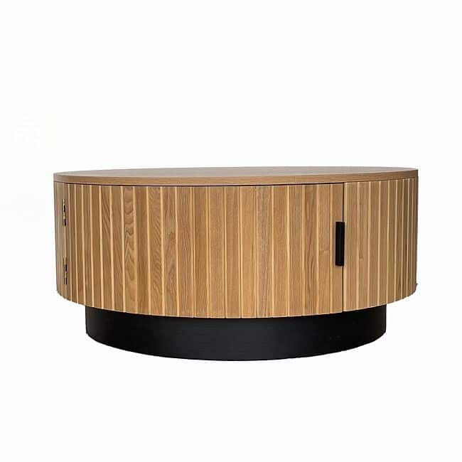 design republique ash storage coffee table